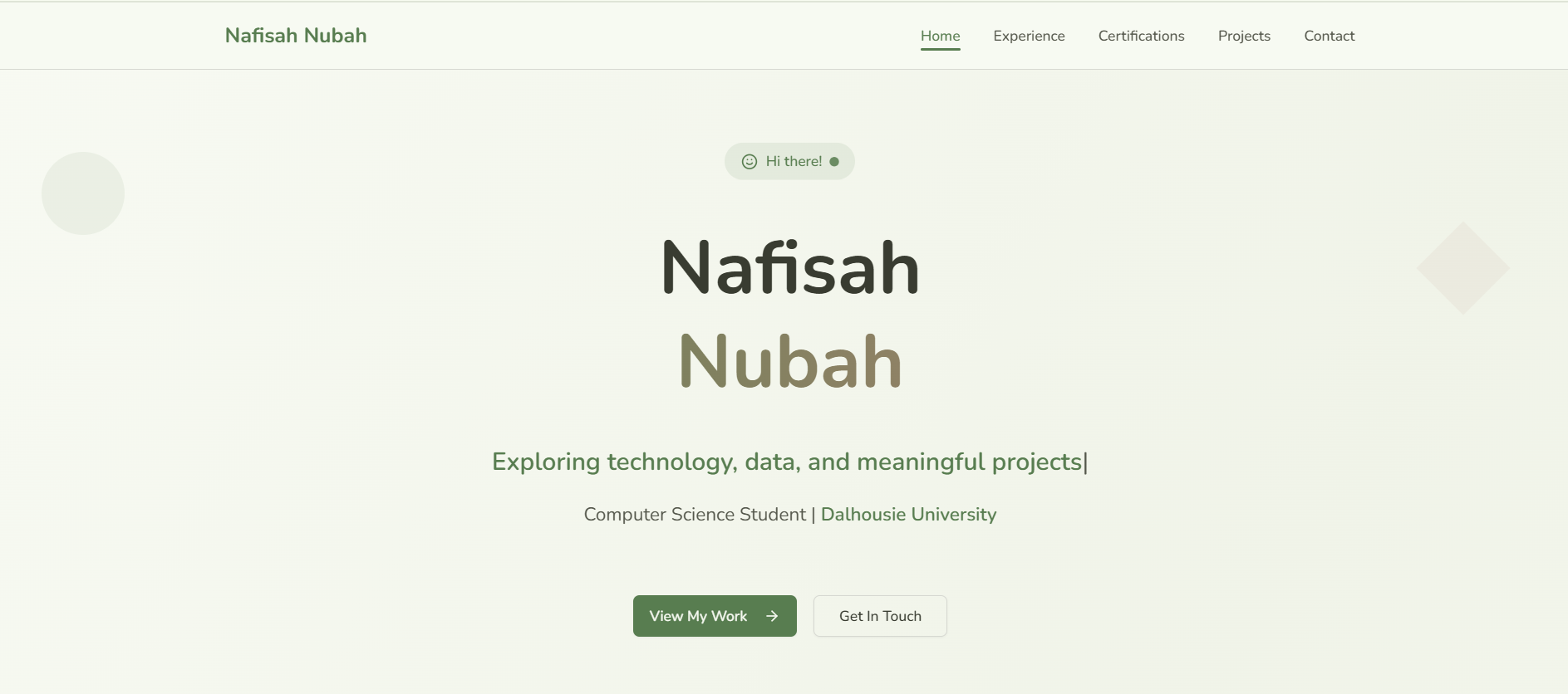 Portfolio Website